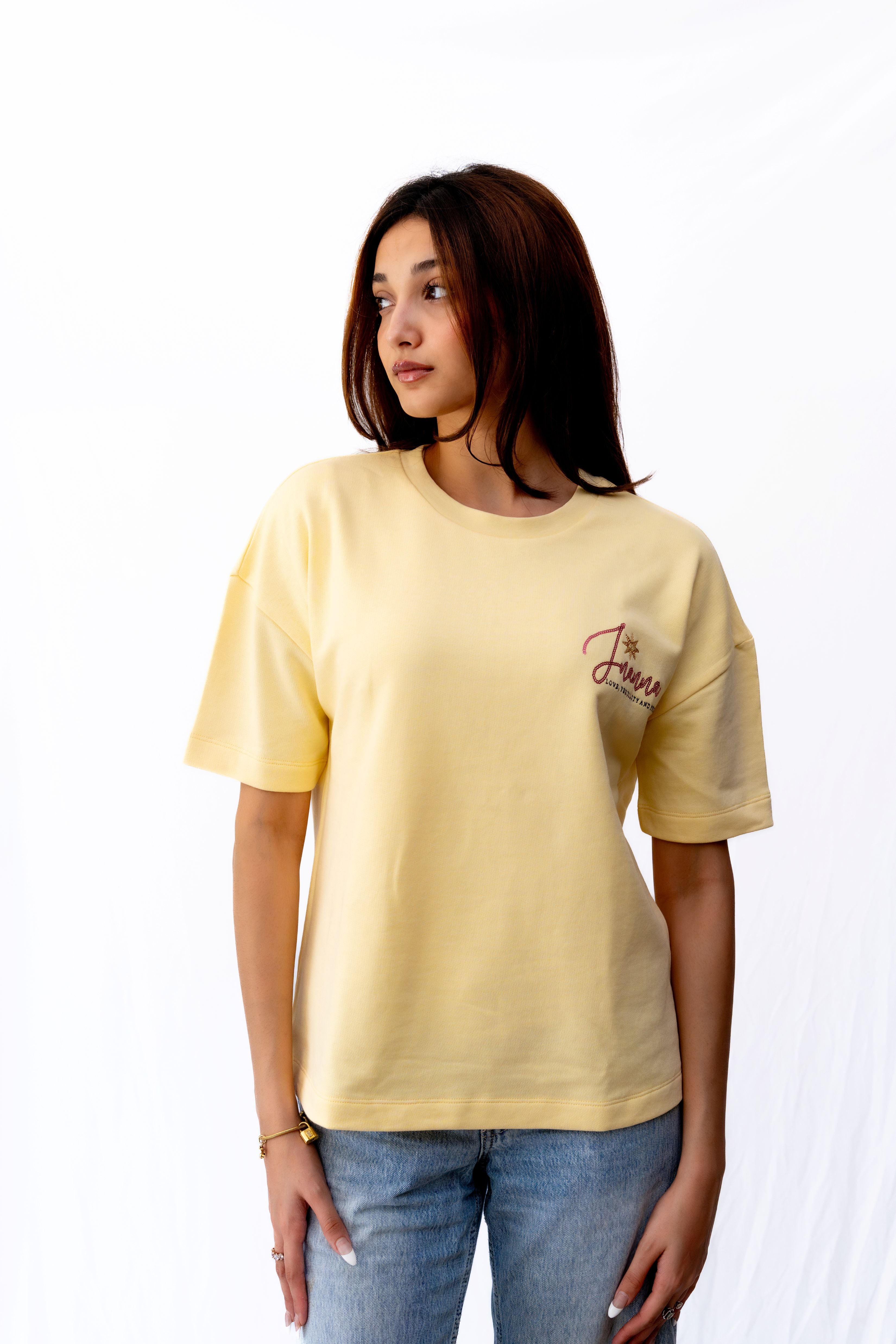 Inanna Yellow T-shirts - flaunt your love, fertility, and freedom in style