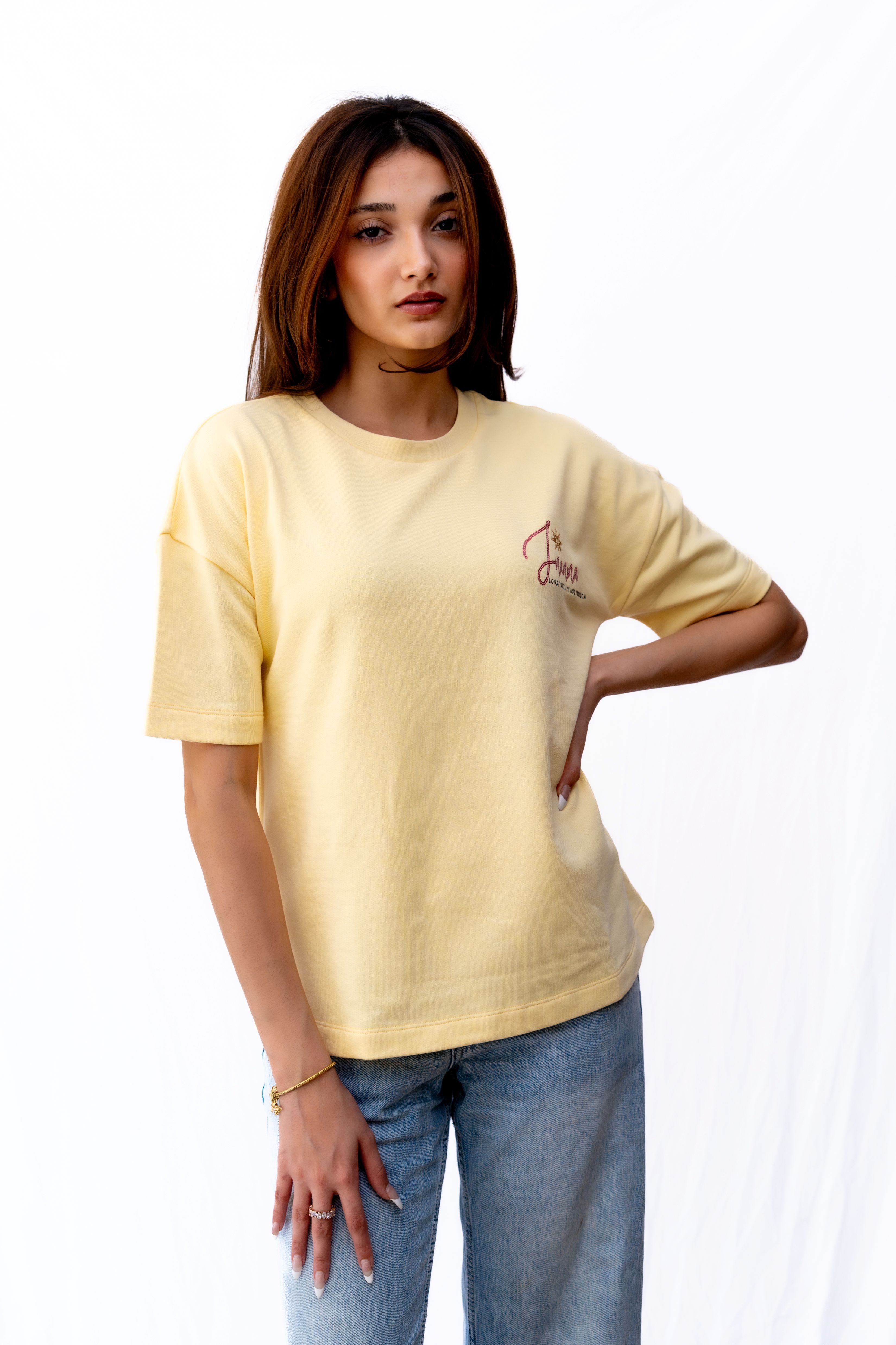 Inanna Yellow T-shirts - flaunt your love, fertility, and freedom in style