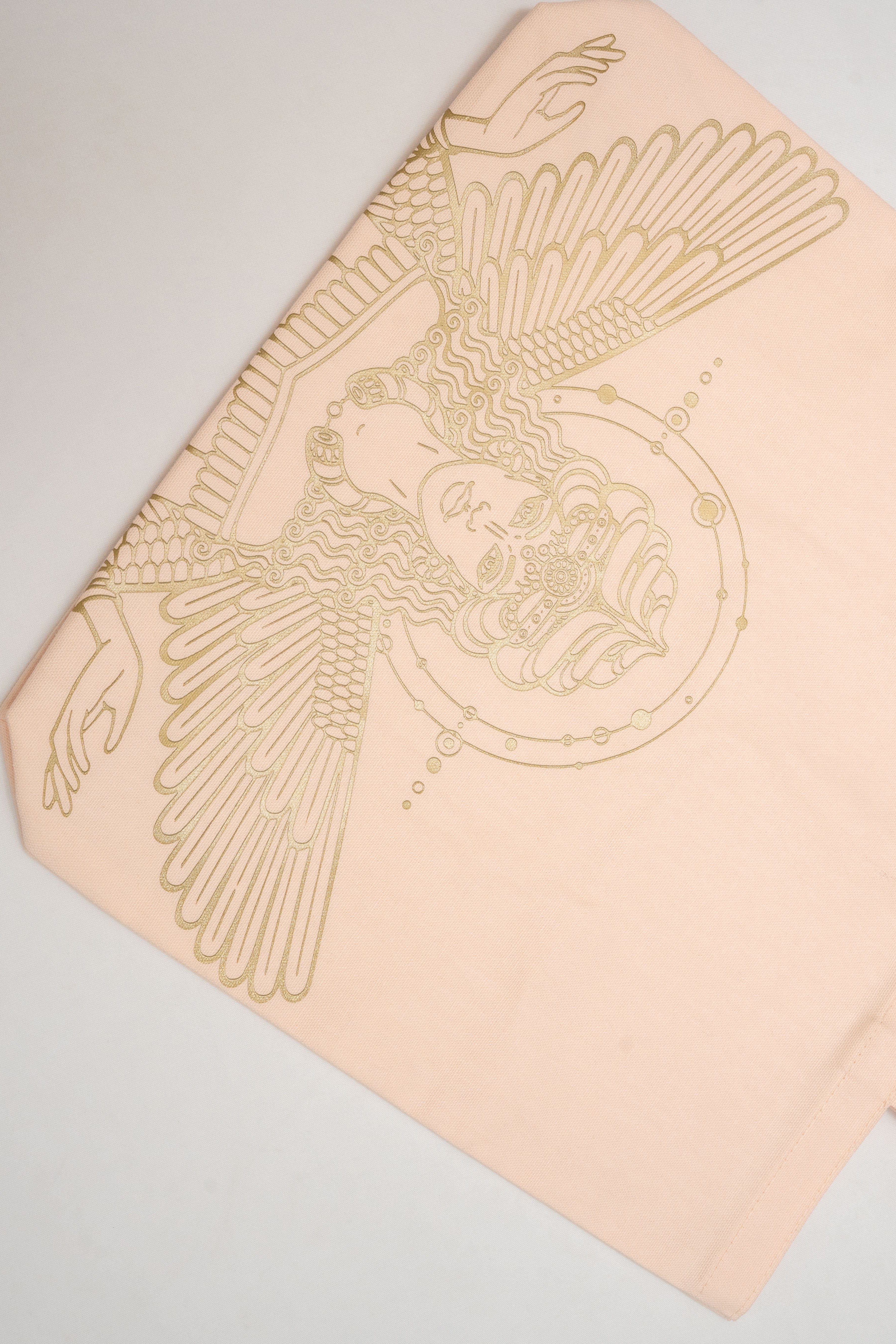 Inanna Baby Pink Tote Bag - Carry Soft Strength — Everyday, Everywhere