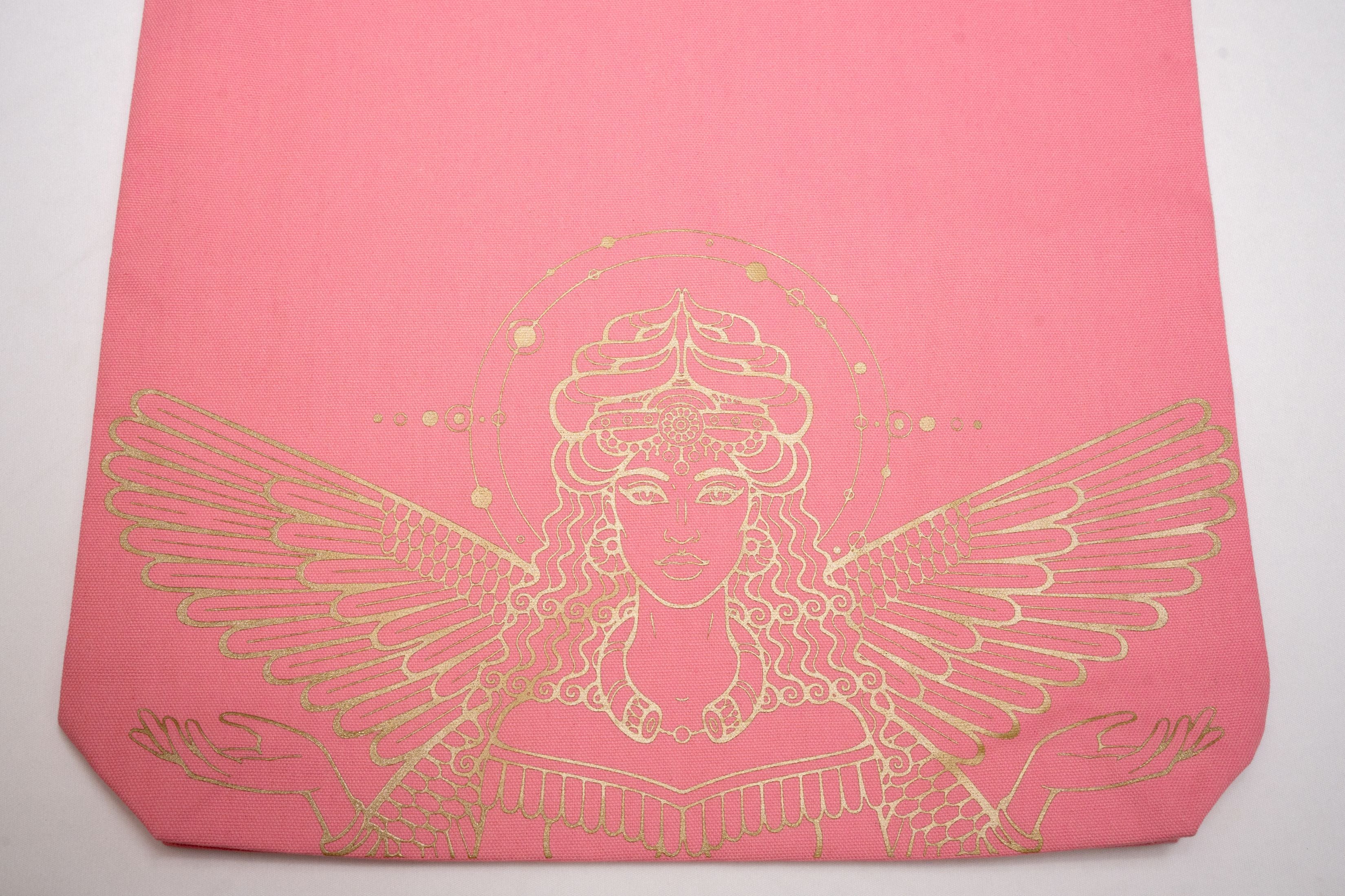 Inanna Hot Pink Tote Bag - Carry Soft Strength — Everyday, Everywhere