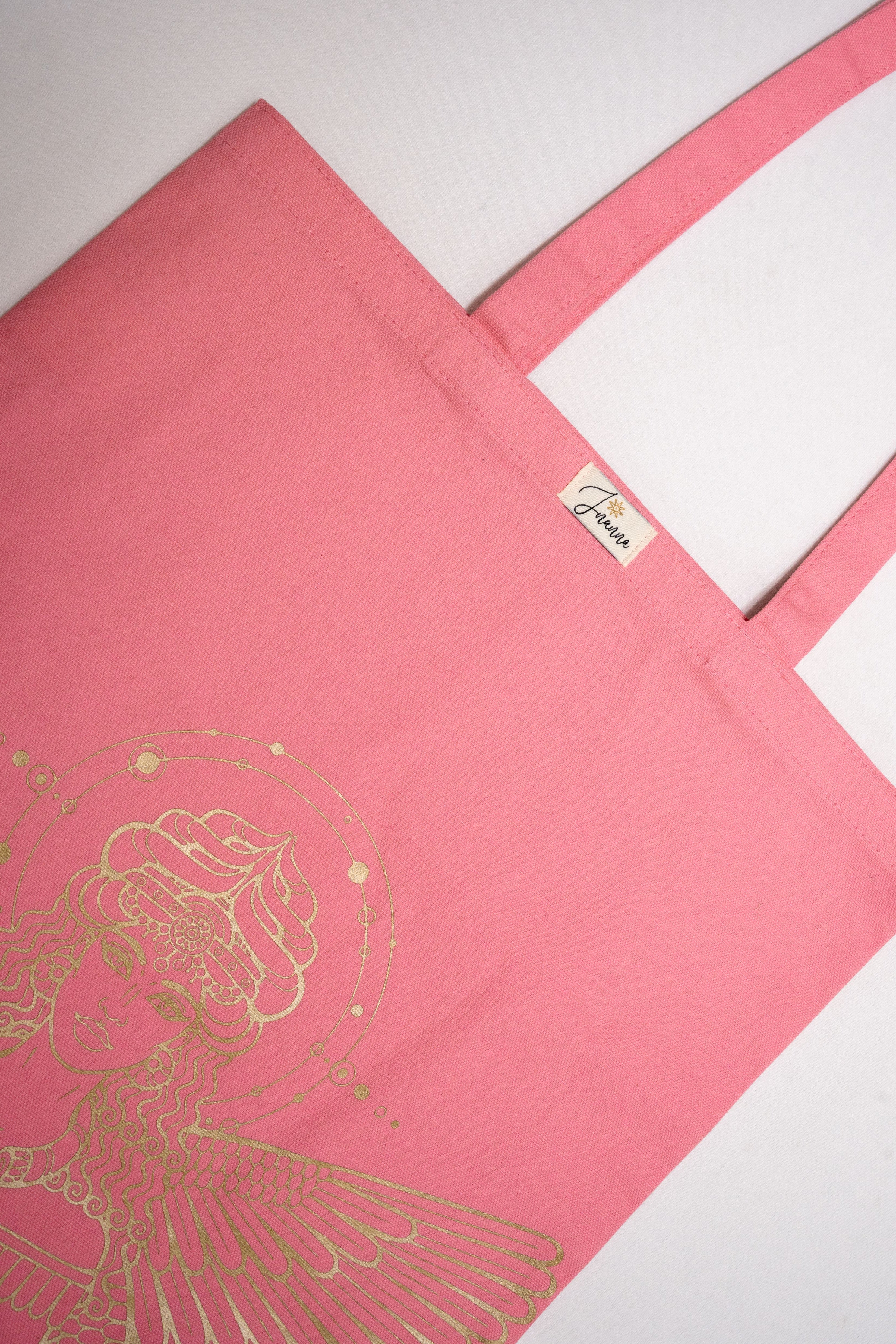 Inanna Hot Pink Tote Bag - Carry Soft Strength — Everyday, Everywhere